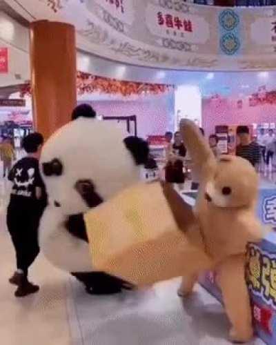 This looks like a Jackie Chan movie scene