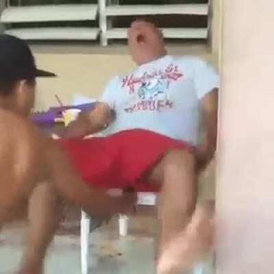 Having someone taser your asshole