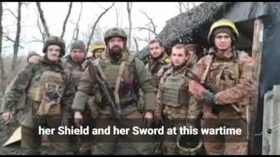 Ukrainian army officer's speech adressed to ukranian citizens, patriots and soldiers and to their enemies- russian occupying forces (24.02.2022) (bad quality, but that's what we have) [Eng subtitles]