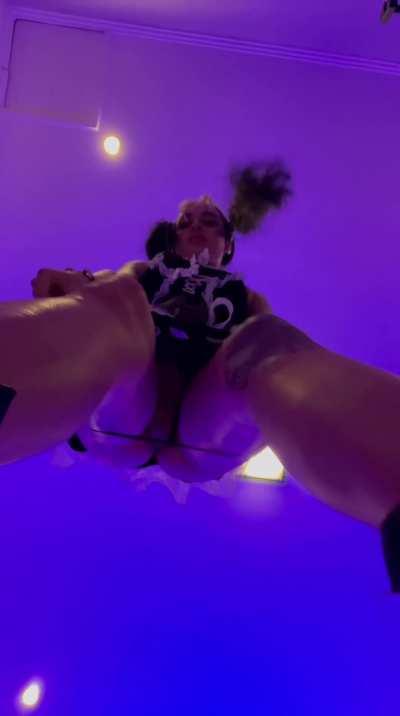 This is how I'm gonna take off my panties the first time we meet