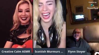 Guy introduces parents to cam girls in latex