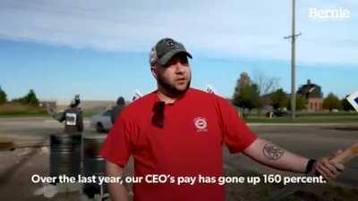 Take a moment and listen to what striking John Deere workers have to say.