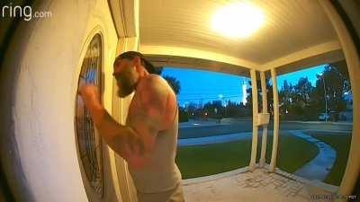 Crazed maniac threatens to kill woman living in her house