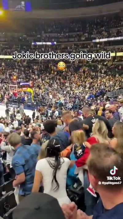 Nikola Jokic' s brother in action!