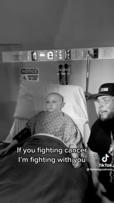 The child's face just says it all. 