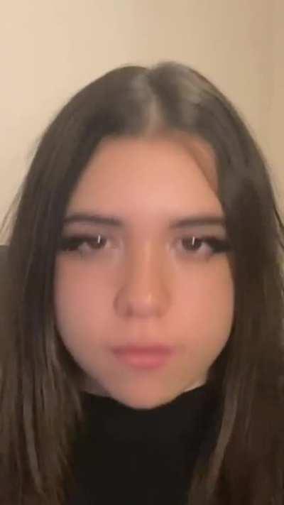 ojalá tirarle todo mi semen en su cara