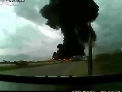 Terrifying but interesting: National Airlines Flight 102 - crashed due to improperly secured cargo that broke off during the take-off.