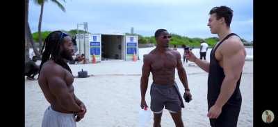 Paul Unterleitner get's called out for being a fake natty for the first time but it's because he takes protein powder and creatine