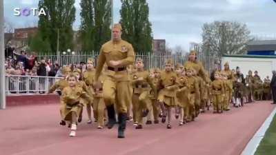 Just a normal school day in Russia