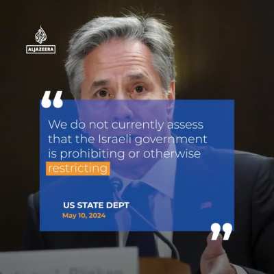 US’s top diplomat Antony Blinken accused of lying to Congress about Israeli forces blocking US aid for Gaza