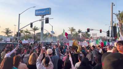 ICE protest in San Diego