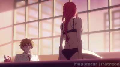 [Chainsaw Man Rule 34] Makima femdom (Maplestar)