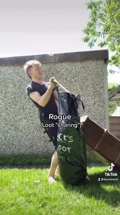 Every character has to train somehow...