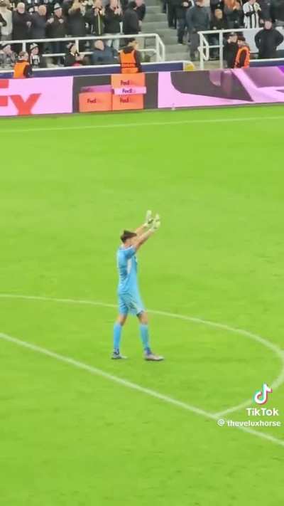 POV from the crowd of Barnes goal. Pope assist