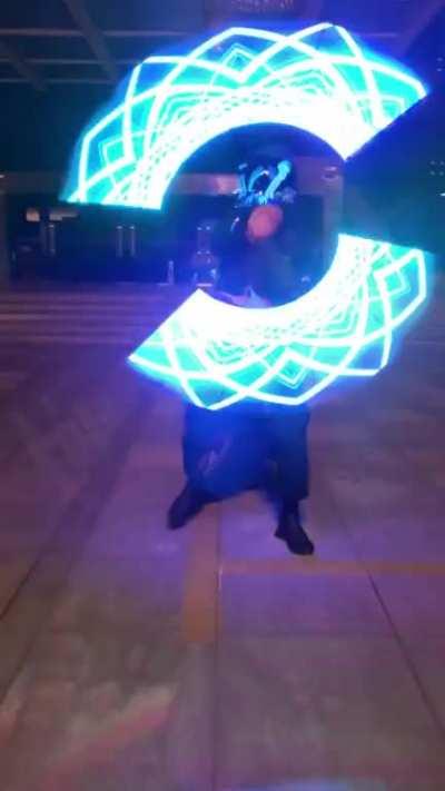 Twirling this lightsaber