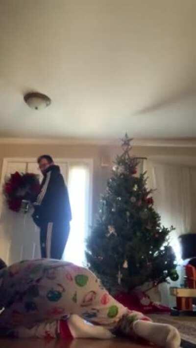 So he thought he was gonna win this round.