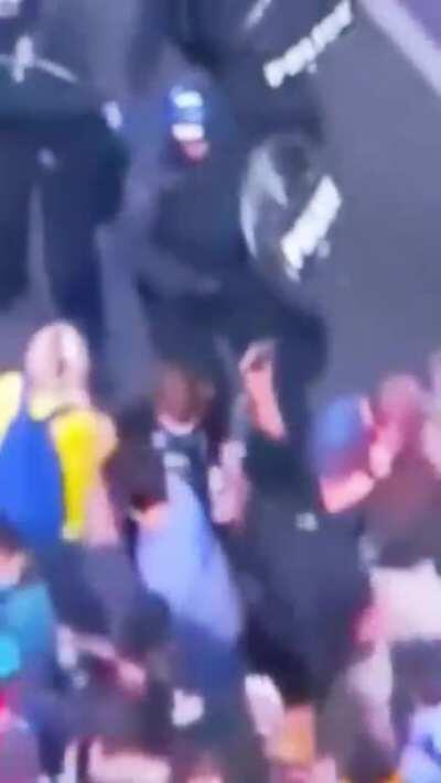 They took trumps message to heart, they’re out here busting skulls.