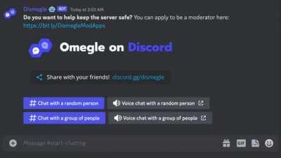 discord omegle