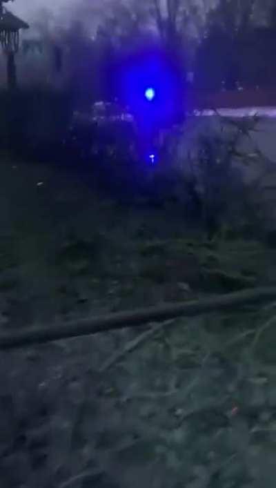 Aftermath of a russian missile attack on the TV Tower. You can see burned down family and destruction it caused. THEY WERE INNOCENT YOU FUCKING TERRORISTS!