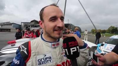 Kubica gets asked a very important question