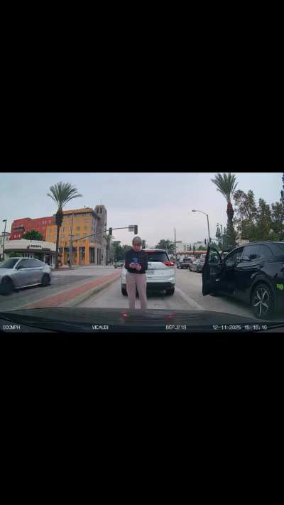 She Followed their Car Just to Start Drama 😳