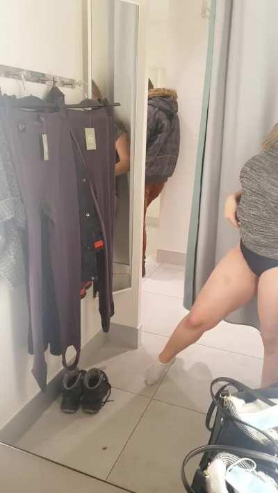 These things happen in store fitting rooms when I show up in them. Heh