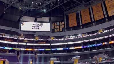[highlight] new video boards are unveiled at crypto.com arena