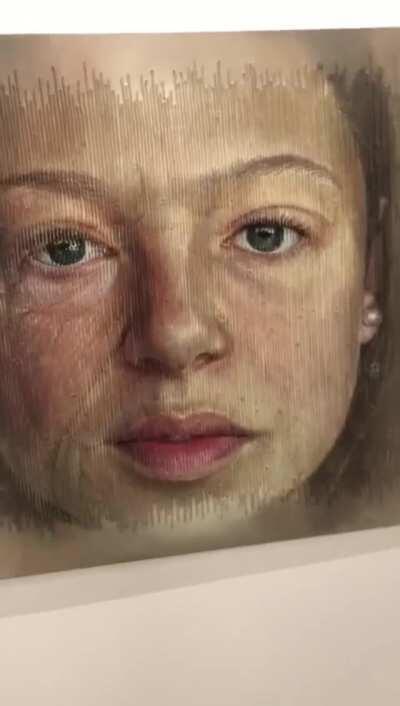 Perspective Art Called Getting Old By Sergi Cadenas. Stunning.