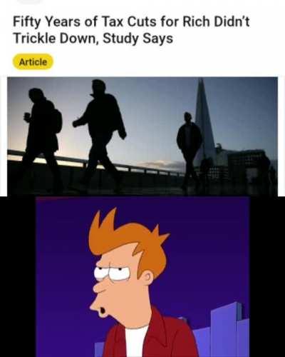 And no one was surprised