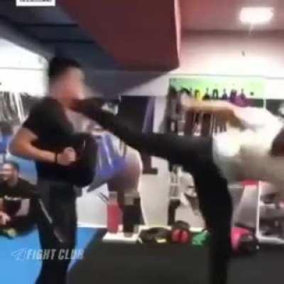 HMFT after my DIY Self Defense trainer caves my throat in