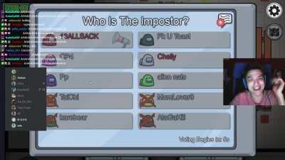 when in doubt, just blame the person that saw you vent : ) )