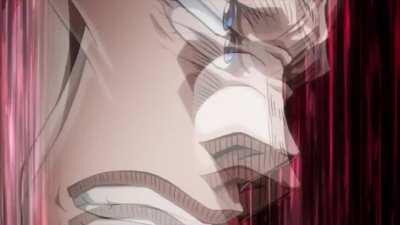 Hol Horse gets Polnareff