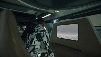 Just watching a space movie in my spaceship!