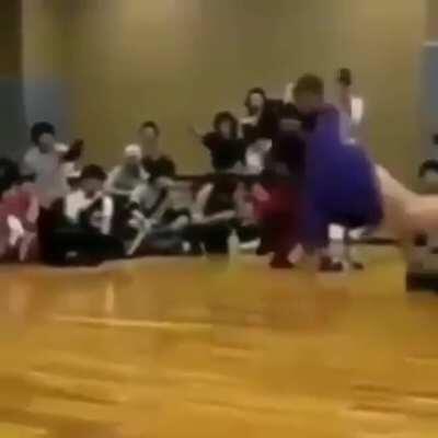 The way the boys just went wild