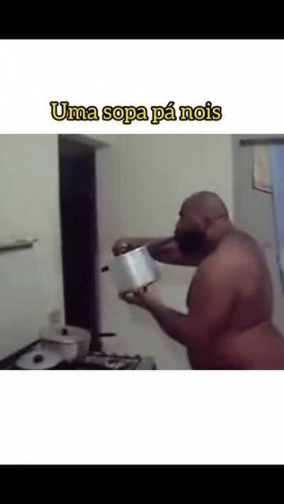 aceitas uma sopa?