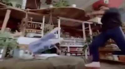 when a woman looks and giggles at your subhumanity