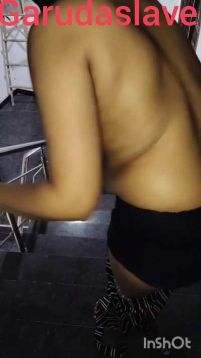 Asian GIF by garudaslave.Getting downstairs from open terrace session, risk it to fix it.