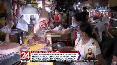 Market vendor's analysis on government imposed price ceilings