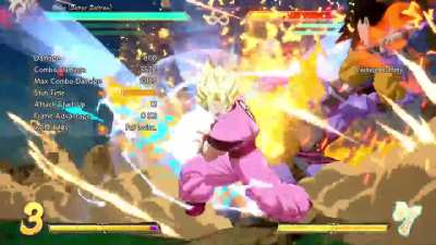 Ginyu 2.5 Bar Corner TOD that's exactly 100 hits (Recoome First)