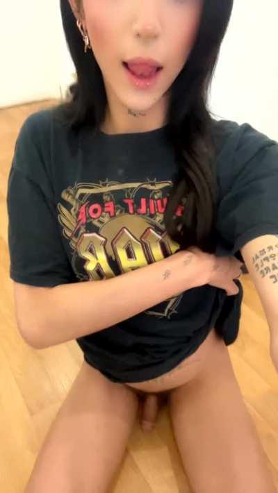 Ready for the sleepover with my pyjama <:0