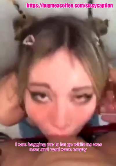 Sissy gets deepthroat in toilet by alpha dick😈🍆