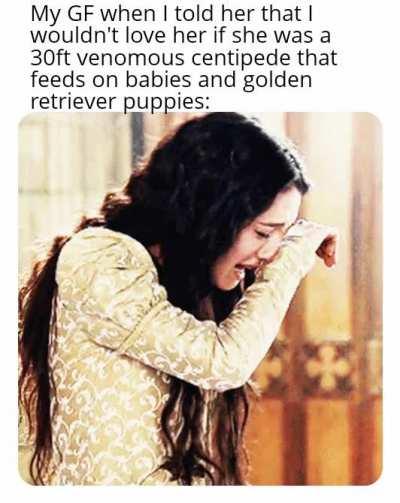 Just say yes, fellas. Always say yes.