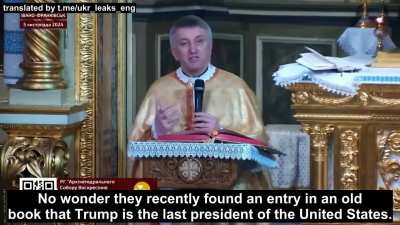 UA POV: Ukrainians priest urges Ukrainians to pray 