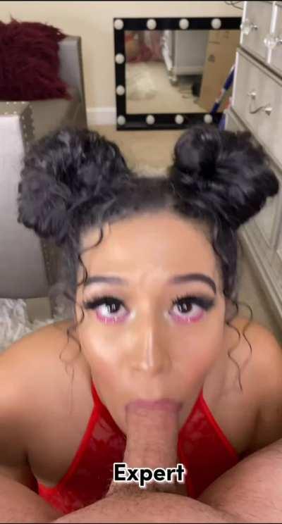 Can I practice my dick sucking skills on you instead?