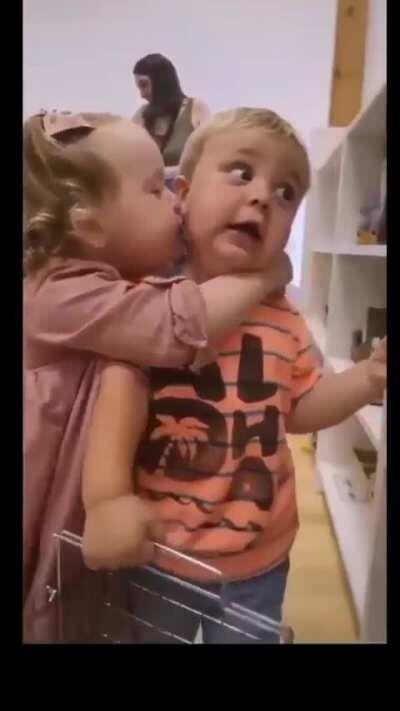 Hold my juice box, I'm busy