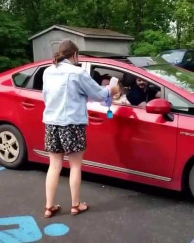 Still working on how to “wave”