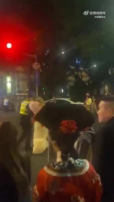 To dress like a dick for Halloween in China