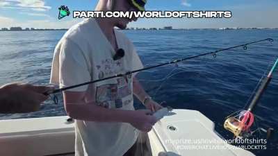 Josh violates a fish once again