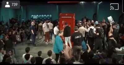 Not sure where this is from but it sounds Russian. Ultimate Fighting Claustrophobia.