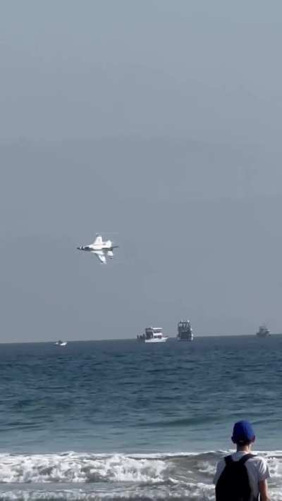 Minimum Radius Turn near Huntington Beach, California